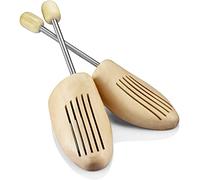 logei® 1 paire Arbres de Chaussures en Bois avec ressort de haute qualité Embauchoirs Brancard Dimension 45 - 46