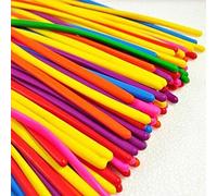 logei® 100pc ballons de baudruche à modeler multicolores magiques, ballon gonflable,Qualatex, pour Anniversaire Mariage Soirée Partie, couleur aléatoire