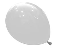 logei® 100pcs Ballon Gonflable Rond Ballon Décoration ronde pour le jour, fiançailles, mariage de Valentine,blanc