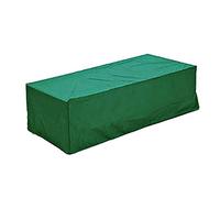 logei® Couverture Meubles de Jardin Couvrant des Meubles Housse de Protection de Couverture pour Les Tables de Jardin Ensembles de Meubles rectangulaires, Vert foncé (245 x 165 x 55 cm)