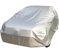 logei Voiture Auto Housse Anti poussière Etanche Anti Soleil Anti-UV Bâche Couverture Universelle, 406 x 165 x 120cm, Argent