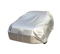 logei® Voiture Auto Housse Anti poussière Etanche Anti Soleil Anti-UV Bâche Couverture Universelle, 430 x 160 x 120cm, Argent