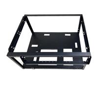 Logement de la tour d'ordinateur - Châssis d'ordinateur de jeu, boîtier de refroidissement à l'eau | grande carte graphique compatible, Tour de jeu PC High Drain, armoire informatique ouverte bricolag