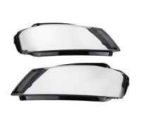 Logements phares auto Couvercle de phare avant transparent pour Audi A3 8P s-line S3 RS3 Facelift, tous les modèles 2008 - 2012 Caches de phares antibrouillard(Left Side)