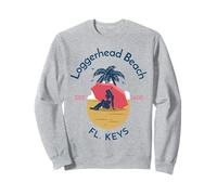 Loggerhead Beach Grande n pin Florida Keys Sweatshirt