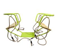 Loggyland Balançoire Double Schiffsschaukel Balançoire pour 2 Enfants