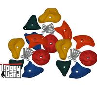 Loggyland Ensemble de Pierre d'escalade 15 Pièces - Différentes Tailles de Sélection - 42