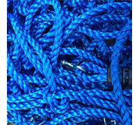 Loggyland Filet d'escalade de 2,50 m de haut, 1 m de large, différentes couleurs de filet au choix (H x l) 2,5 x 1 sans construction en bois (bleu)