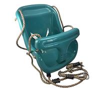 Loggyland Siège Bébé Balançoire avec Câble et Anneaux de Montage - Turquois