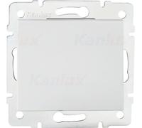 LOGI interrupteur unipolaire blanc Kanlux 25065