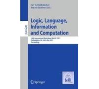 Logic, Language, Information, And Computation