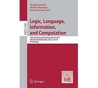 Logic, Language, Information, And Computation