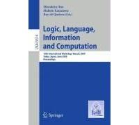 Logic, Language, Information And Computation