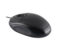 Logic LM-11 - Souris - optique - filaire - USB - noir