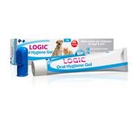 Logic Gel d'hygiène buccale pour chiens et chats, brosse à dents et pâte pour chat, dentifrice Logic pour chiens, dentifrice pour chien empêche la plaque, dentifrice pour chat pour mauvaise haleine,