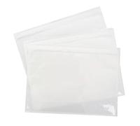 LOGIC PACK Pochettes documents autocollantes DIN C5 235x175 mm Transparent - 1000 pièces, sans impression, en plastique LDPE, pour factures et bons de livraison