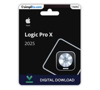 Logic Pro X 2025 (Mac) - Activation Perpétuelle - À télécharger - 1 Mac - Non compatible Windows
