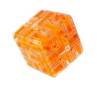 Logic Puzzle Cube - 3D Brain Toy for Training | PP Material with Smooth, Colorful Maze Ball Design, Handheld Educational Game, and Coordination for Kids Teens Adults
