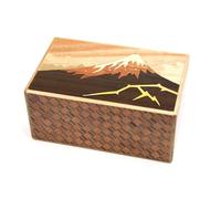Logica Giochi art. Cercueil japonais 21 étapes Fuji & Tsubaki - Boîte secrète japonaise - Casse-tête en bois