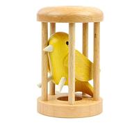 Logica Jeux Art. Canari en Cage - Casse-tête en Bois - Difficulté 4/6 Extrême