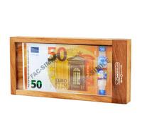 Logica Jeux Art. Coffre-Fort avec Astuce Long - Casse-Tête en Bois Précieux - Boîte Secrète - Difficultè 5/6 Incroyable - Collection Leonardo da Vinci (Long)
