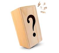 Logica Jeux Art. Coffret ? - Boîte Secrète - Difficultè 5/6 Incrojable - Casse-tête en Bois - Coffret Secret - Collection Leonardo da Vinci
