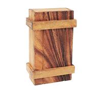 Logica Jeux Art. Coffret de Pandore XL - Boîte Secrète en Bois - Difficultè Difficile 3/6 - Collection Leonardo da Vinci