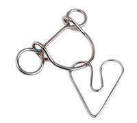 Logica Jeux Art. Cœur de Santorin - Casse-tête Métallique - Difficulté 2/6 Medium - Série Voyageurs