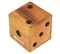 Logica Jeux Art. De' Labirinthe - 3D Casse-tête en Bois Précieux - Difficulté 4/6 Extrême - Collection Leonardo da Vinci