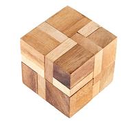 Logica Jeux Art. Mysterium - Casse-tête 3D en Bois - Difficulté 5/6 Incroyable - Collection Leonardo da Vinci