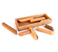 Logica Jeux Art. Porte-Sigarres - Casse-tête en Bois - Difficulté 4/6 Extrême - Euclide Collection