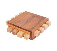 Logica Jeux Art. Processeur - Casse-tête 3D en Bois - Jeux Éducatif 3D - Difficulté 3/6 Difficile - Leonardo da Vinci Collection