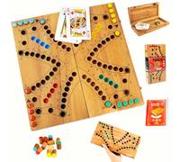 Logica Jeux Art. Tock 4 - Jeu de Société en Bois pour 2/4 Joueurs - Jeu pour Familles
