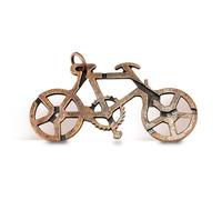 Logica Jeux Art. Vélo d'Amsterdam - Casse-tête en Métal/Alliage - Cast Puzzle - Difficulté 3/6 Difficile