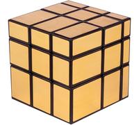 Logica Jeux - Cube Magique 3x3 Cube Miroir - Puzzle logique - Cube modifié - Speedcubing - Version Or - Jeux d'intelligence (Or)