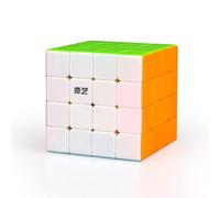 Logica Jeux - Cube Magique 4x4 Warrior M sans Adhésifs - Magnétique - avec Caractéristiques Optimisées pour Le Cubing Speed - pour Débutants Et Experts
