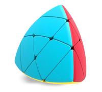 Logica Jeux - Cube Magique Mastermorphix 3x3 - Cube tétraédrique coloré sans Autocollants - Puzzle Twisty - pour Speedcubing et collectionneurs - Jeux intelligents - Cube pour débutants