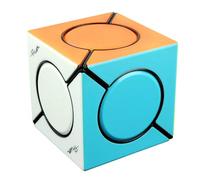 Logica Jeux - Cube Magique Six Spot - Cuboïdes - Skewb - Cube de Puzzle - Puzzle pour Les débutants et Les collectionneurs - Jeux logiques - Cube Ivy Facile - Speedcube Click System