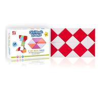Logica Jeux - Cube Serpent Magique 24 Pièces - Jouets créatifs - Cadeau pour Enfants - Puzzle coloré - Jeux manuels - Loisirs Enfants (Rouge)