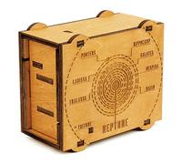 Logica - Neptune - Casse-tête en Bois - Boîte Secrète - Difficulté 5/6 Incroyable - Serie Star Adventures