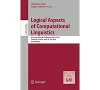Logical Aspects Of Computational Linguistics