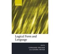 Logical Form And Language