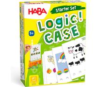 Logicase Starter Set 5+ - Jeu D'énigmes Et De Logique - Jeu De Voyage En Avion, Voiture, Train - Jeu Solo - Petit Format - 5 Ans + - 306120