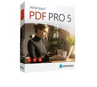 Logiciel Ashampoo PDF Pro 5 - Dernière version 2026, logiciel complet, activation perpétuelle pour 1 poste, Windows 10 / 11