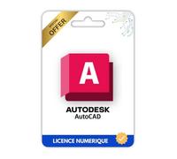 Logiciel - Autodesk - AutoCAD 2024 - Licence Officielle 3 Ans - Windows/Mac - Mises à jour incluses