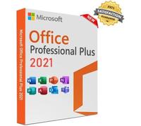 Logiciel Bureautique - Microsoft - Office 2021 Professional Plus - 1 Licence - Téléchargement - Windows 7+