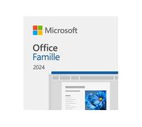 Microsoft Office Famille 2024 - Achat définitif • Code d'activation pour 1 PC ou Mac