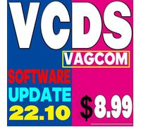 Logiciel de diagnostic - Allemand - VCDS VAGCOM OBD2 - Interface USB - Compatible VW AUDI Skoda Seat