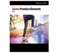 Logiciel de montage vidéo - Adobe - Premiere Elements 2025 - 1 utilisateur - 3 ans - Clé numérique