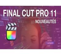 Logiciel de Montage Vidéo - Final Cut Pro - 11 - Mac - Téléchargement A Vie - Pas d'Abonnement